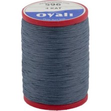 Atmaca Tuhafiye Oyalı 4 Kat Suni Ipek Renk:596 Iğne Oyası Ipi-Nakış Ipi