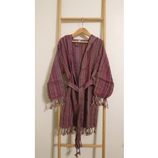 AQUATOLIA Unisex Alinda Peştemal Bornoz-Pamuklu - Çocuk Bornozu