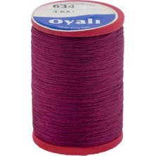 Atmaca Tuhafiye Oyalı 4 Kat Suni Ipek Renk:634 Iğne Oyası Ipi-Nakış Ipi