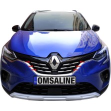 Omsa Renault Captur 2 Krom Ön Panjur Çıtaları 6 Parça 2020 ve Sonrası