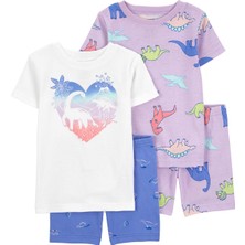 Carter's Küçük Kız Çocuk Pijama Set