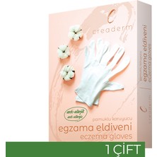 Creaderm Pamuklu Koruyucu Eldiven 1 Çift Özellikli Hızlı Emilim ve Yüksek Konfor Sağlar