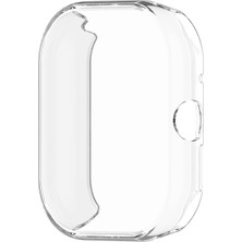 Microcase Xiaomi Redmi Watch 4 Önü Kapalı Silikon Kılıf - AL3173