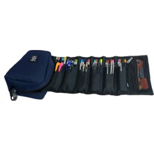 Jacbag Organizer Rulo Kalem Çantası Lacivert Jac-06