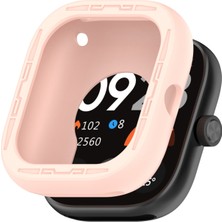 Microcase Xiaomi Redmi Watch 4 Önü Açık Tasarım Silikon Kılıf - AL3172