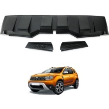 Brsplast Dacıa Duster Uyumlu Arka Cam Üstü Spoiler 3 Prç. 2018