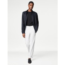 Marks & Spencer Regular Fit Keten Chino Pantolon