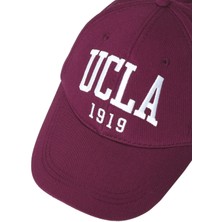 Ucla Ballard Bordo Baseball Cap Nakışlı - Unisex Şapka