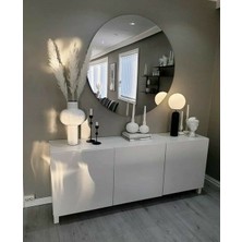 Ant Home Ant Home Ayna / Yuvarlak Ayna / Dekoratif Ayna / Banyo Aynası/konsol Aynası 60 ÇAP