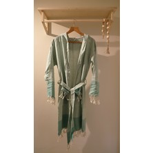 AQUATOLIA Amos Peştemal Bornoz-Pamuklu- Unisex Bornoz