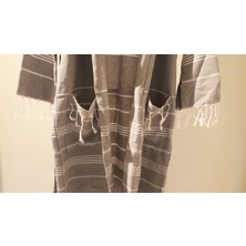 AQUATOLIA Kadyanda Peştemal Bornoz-Pamuklu- Unisex Bornoz