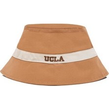 Ucla Montebello Kahve Bucket Nakışlı - Unisex Şapka