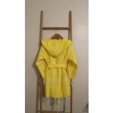 AQUATOLIA Unisex Kadyanda Peştemal Bornoz-Pamuklu - Çocuk Bornozu