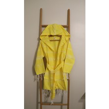 AQUATOLIA Unisex Kadyanda Peştemal Bornoz-Pamuklu - Çocuk Bornozu
