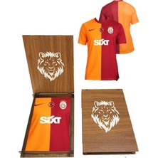 Galatasaray Orijinal 2023/2024 Parçalı Forma Hediyelik Ahşap Kutulu