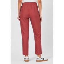 Vena Kadın Alian Kiremit Beli Lastikli Beach Pantolon (Lyocell)