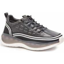 Bags Shoes Guja 24Y433 Unisex Hakiki Deri Ultra Comfort Ithal Taban Sneaker Spor Ayakkabı