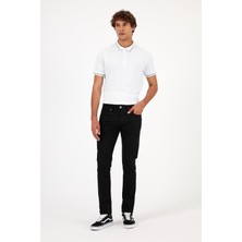 Vena Erkek Edward Siyah Slim Straight Renkli Jean Pantolon