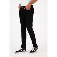 Vena Erkek Edward Siyah Slim Straight Renkli Jean Pantolon