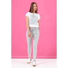 Vena Kadın Gabriella Grey Skinny Jean Pantolon