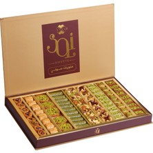 Soli Sweets Çeşitli Premium Halep Usulü Baklavaları Net (1000G)