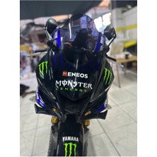 Aras Moto Yamaha Yzf R25 Winglet Ön Gaga ,far Altı Grenajı Ham Siyah Renk 2019-2024 Arasmoto