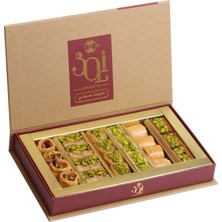 Soli Sweets Çeşitli Premium Halep Usulü Baklavaları Net (250g)