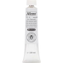 Schmincke Norma Professional : Yağlı Boya : 120 ml : Zinc Titanium White