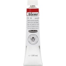 Schmincke Norma Professional : Yağlı Boya : 120 ml : Cadmium Red Deep