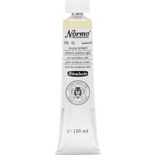 Schmincke Norma Professional : Yağlı Boya : 120 ml : Brilliant Yellow Light