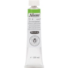 Schmincke Norma Professional : Yağlı Boya : 120 ml : Permanent Yellowish-Green