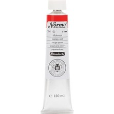 Schmincke Norma Professional : Yağlı Boya : 120 ml : Poppy Red