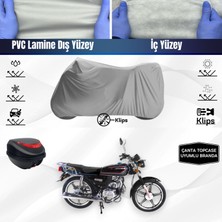 Ultra Shop Arora Ar 50-30 Motosiklet Branda Top Case Çanta Uyumlu Su Geçirmez Motor Branda