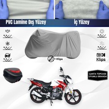 Ultra Shop Arora Ar 180-19 Ars Motosiklet Branda Top Case Çanta Uyumlu Su Geçirmez Motor Branda