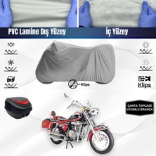 Ultra Shop Arora Ks 200 Motosiklet Branda Top Case Çanta Uyumlu Su Geçirmez Motor Branda