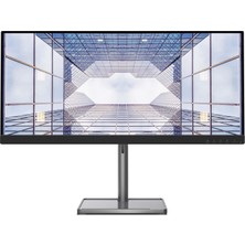 Lenovo L29W-30 29 Inç Full Hd IPS (Hdmı, Dp, 90 Hz, 300 Nits, 4ms, Amd Freesync) Monitör 66E5GAC3TK, Siyah + Lambader