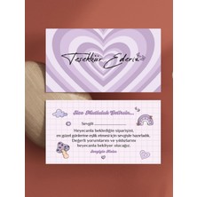 Paytak Moda 50 Adet Çift Yön Kargo Paketleme Teşekkür Kartı Thank You Cart PYTKTSKK69
