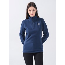 The North Face Fermuarlı Yaka Lacivert Kadın Sweatshırt NF0A4SVX8K21_W Resolve Fleece 1/4 Z
