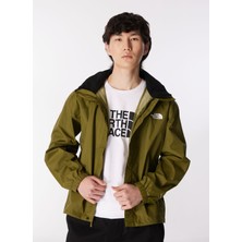 The North Face Yeşil Erkek Kapüşon Yaka  Standart Fit  Yağmurluk NF00AR9TPIB1_M Resolve Jacket - Eu