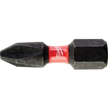 Milwaukee Bits Uç Ph2 25 mm 25LI Pkt Shockwave T4932430853