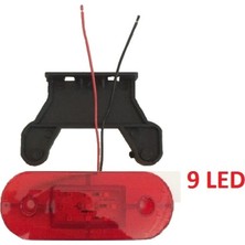 Parçafix Side Marker Lamba Braketli 12V Kirmizi 504630806