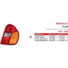 Parçafix Stop Lambasi Sol Clio Symbol Duysuz 2000-2002 504629283