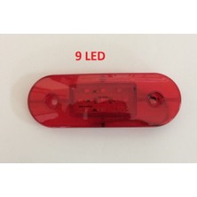 Parçafix Side Marker Lamba Braketsiz 12V Kirmizi 504630569