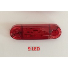 Parçafix Side Marker Lamba 24V Kirmizi 504630804