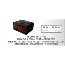 Parçafix Flasor 24V Man Tga 2006- 9 Fisli 504633412
