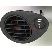 Parçafix Kalorifer Havalandırma Izgarası Difrizör Sol Siyah Komple Clio 3