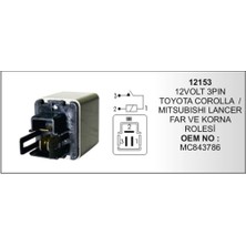 Parçafix Toyota Uyumlu Mitsubishi Role 12V 3p 504629452