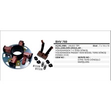 Parçafix Fırça Taşıyıcı Vw Seat Ters Donus D7RS Bhv 760 504630527