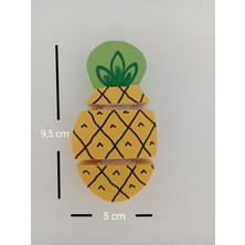 Gepettonine Ahşap Oyuncak Cırtlı Meyve/sebze Kesme Oyuncağı - Ananas