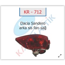 Parçafix Arka Sis Far Lambasi Sag Symbol Megane 4 Sandero (Joy Model) 504640372